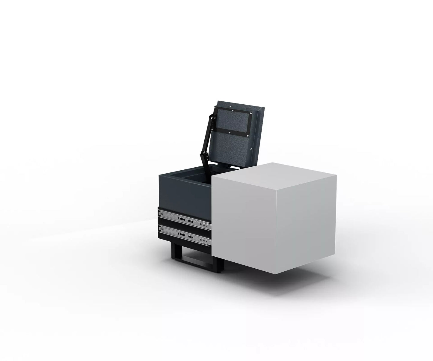 Balzblock T50 Bedside Table with Safe