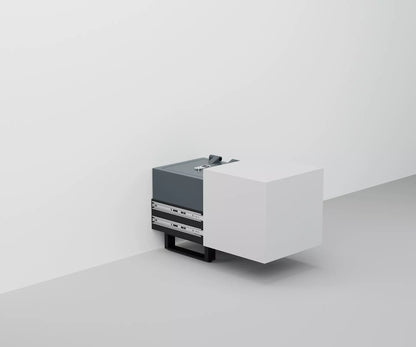 Balzblock T50 Bedside Table with Safe