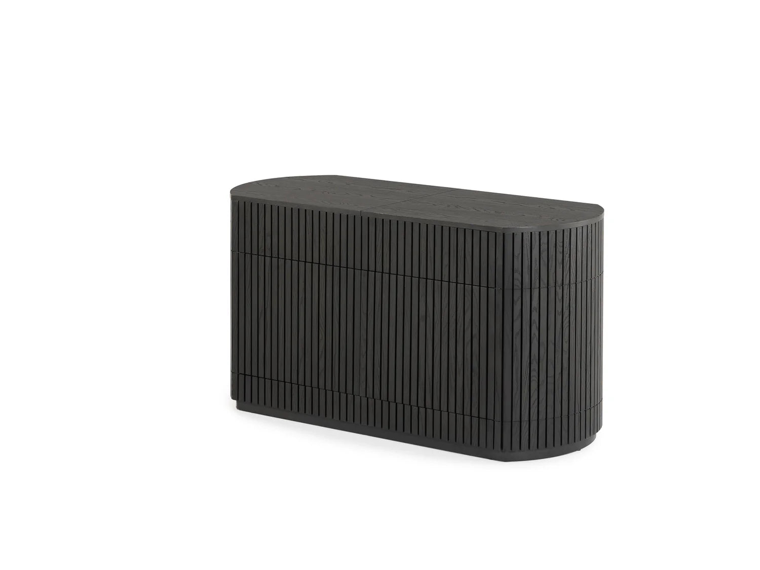Transformer Round Sideboard - Panel Storage