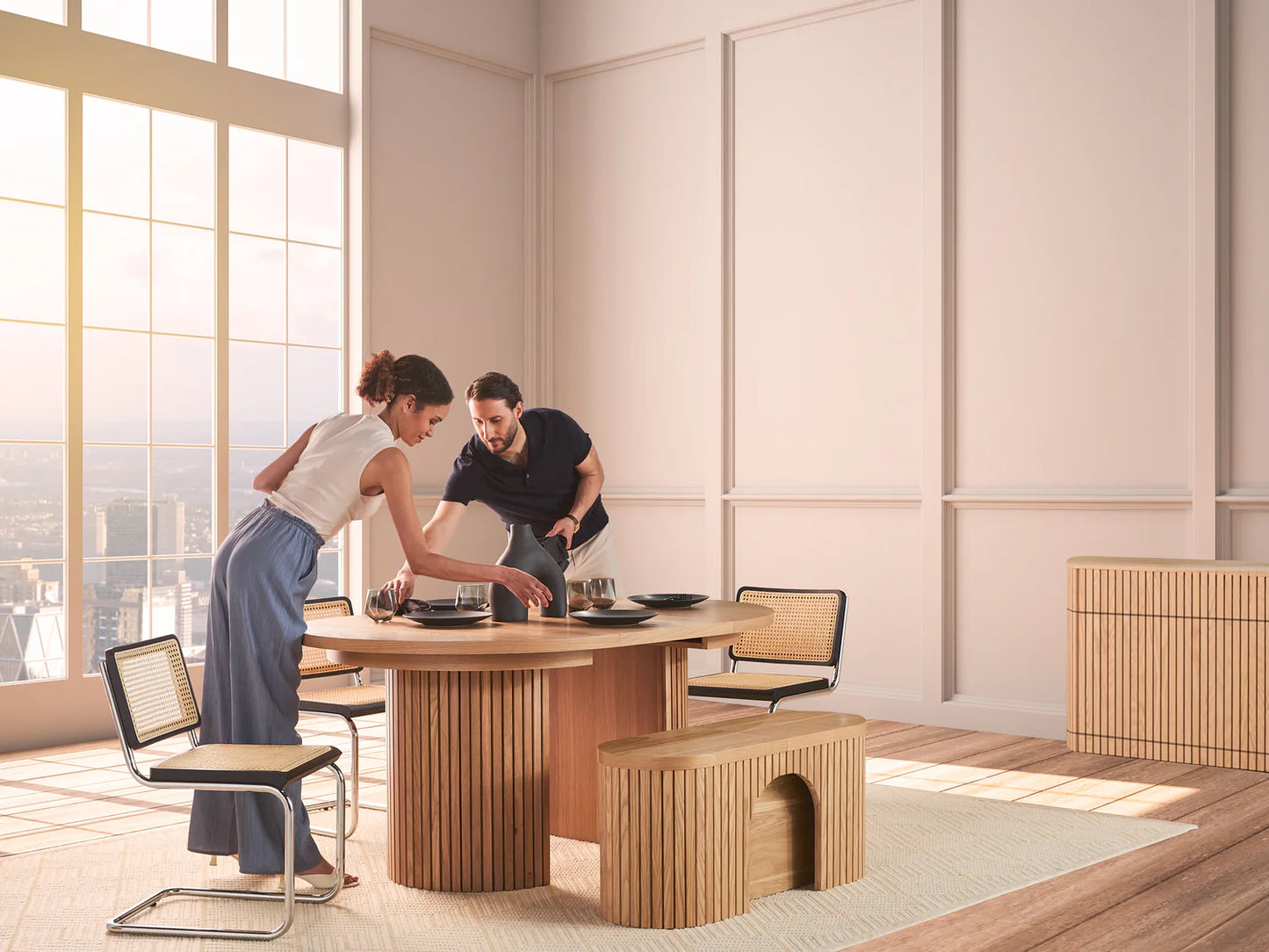 Transformer Round Dining Set - The Practical