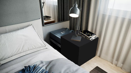 Balzblock T50 Bedside Table with Safe