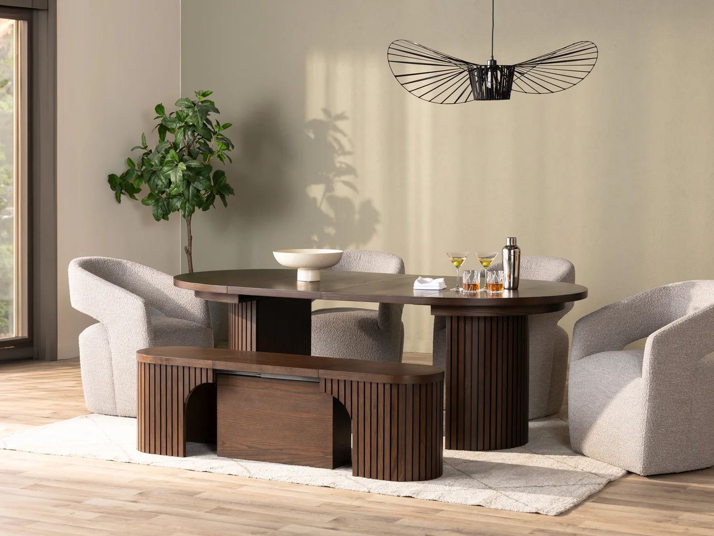 Transformer Round Dining Set - The Practical